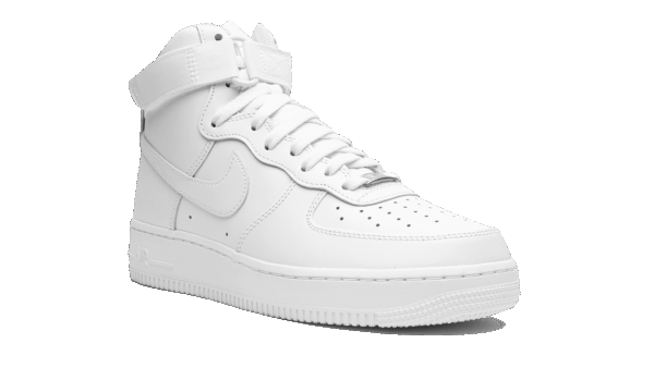 AIR FORCE 1 HIGH MNS WMNS "Triple White" - Image 7