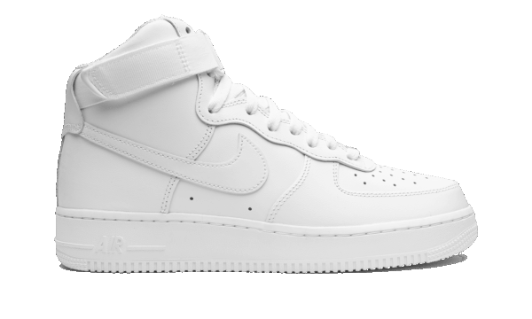 AIR FORCE 1 HIGH MNS WMNS "Triple White" - Image 6