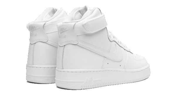 AIR FORCE 1 HIGH MNS WMNS "Triple White" - Image 3