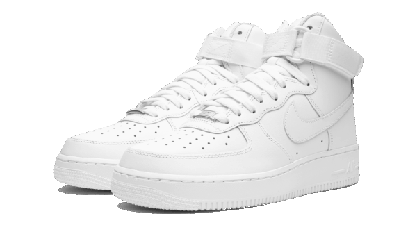 AIR FORCE 1 HIGH MNS WMNS "Triple White" - Image 2