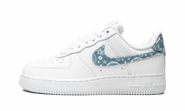 AIR FORCE 1 LO MNS WMNS "Paisley - Worn Blue" - Image 8