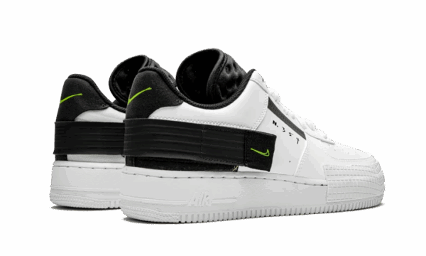 AIR FORCE 1 LOW DROP TYPE WHITE BLACK VOLT - Image 4