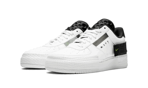 AIR FORCE 1 LOW DROP TYPE WHITE BLACK VOLT - Image 2