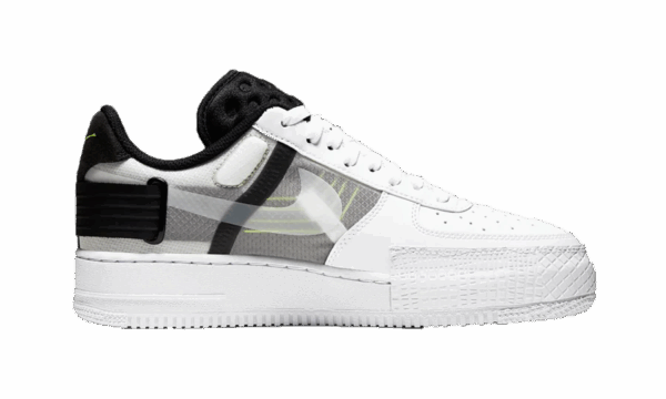 AIR FORCE 1 LOW DROP TYPE WHITE BLACK VOLT - Image 3
