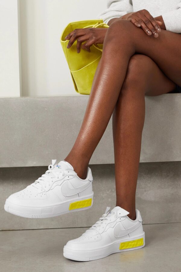 AIR FORCE 1 LOW FONTANKA WHITE YELLOW - Image 4