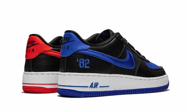 Air Force 1 Low LV8 GS "Black / Chile / Racer Blue" - Image 4