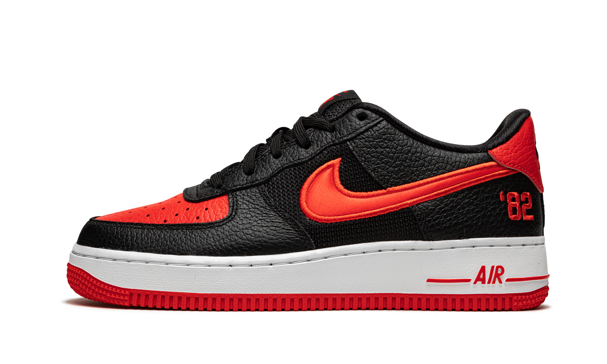 Air Force 1 Low LV8 GS "Black / Chile / Racer Blue"