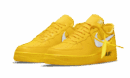 AIR FORCE 1 LOW OFF-WHITE UNIVERSITY GOLD METALLIC SILVER