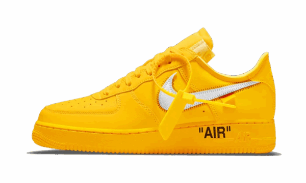 AIR FORCE 1 LOW OFF-WHITE UNIVERSITY GOLD METALLIC SILVER