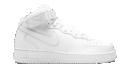 Air Force 1 Mid '07 "Triple White"