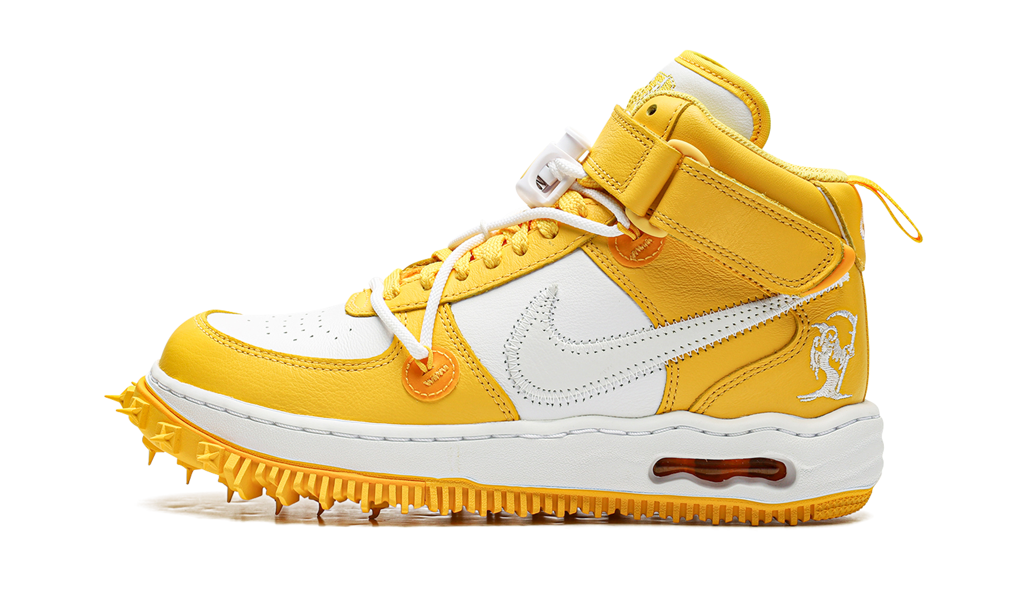 Air Force 1 Mid "Off-White - Varsity Maize"