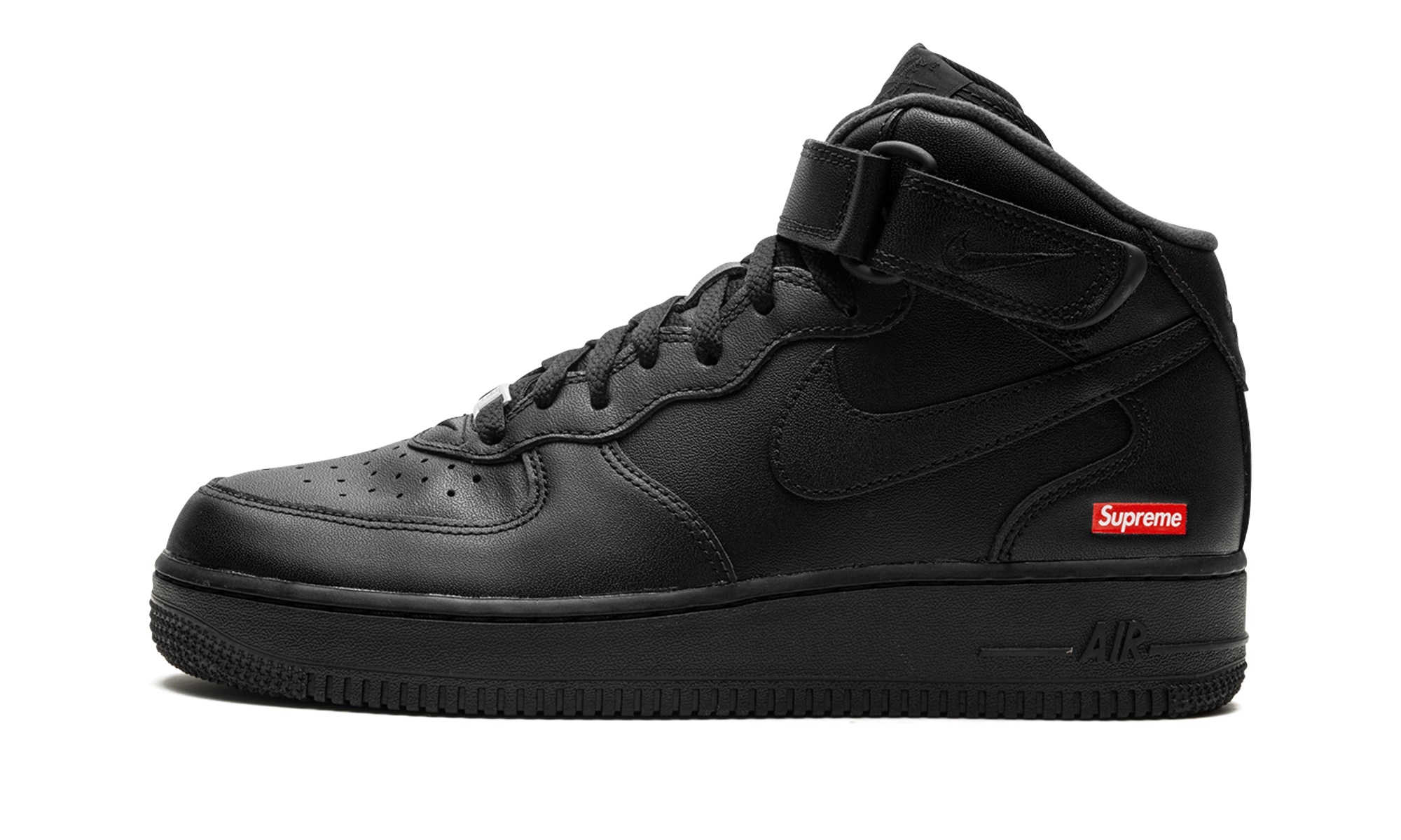 Air Force 1 Mid "Supreme - Mini Box Logo Black"
