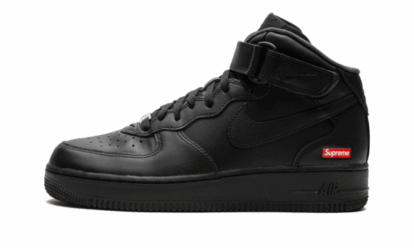 Air Force 1 Mid "Supreme - Mini Box Logo Black"