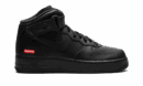 Air Force 1 Mid "Supreme - Mini Box Logo Black"