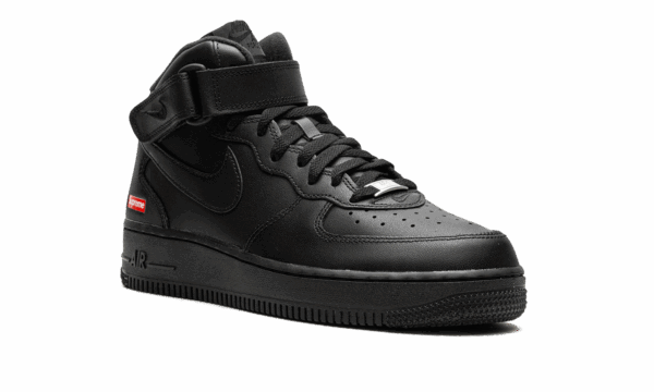 Air Force 1 Mid "Supreme - Mini Box Logo Black" - Image 7