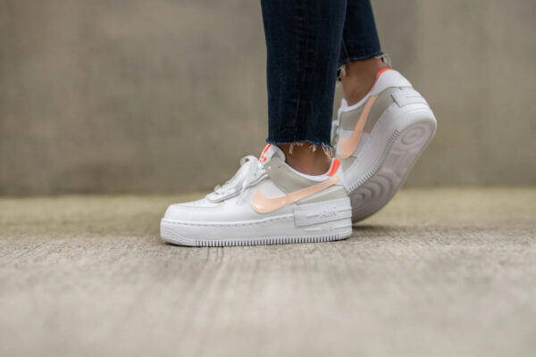 AIR FORCE 1 SHADOW CRIMSON TINT BRIGHT MANGO - Image 4