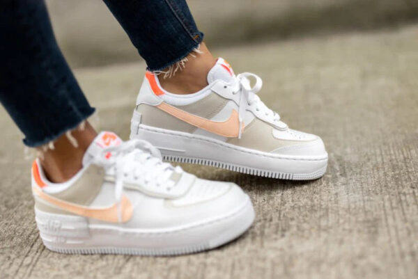 AIR FORCE 1 SHADOW CRIMSON TINT BRIGHT MANGO - Image 5