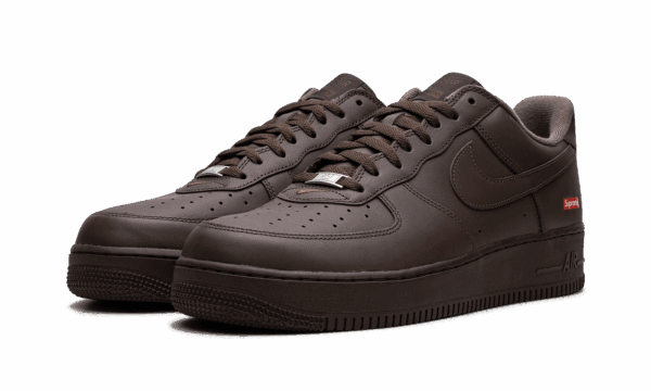 Air Force 1 "Supreme - Mini Box Logo Brown" - Image 2