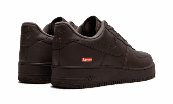 Air Force 1 "Supreme - Mini Box Logo Brown" - Image 3