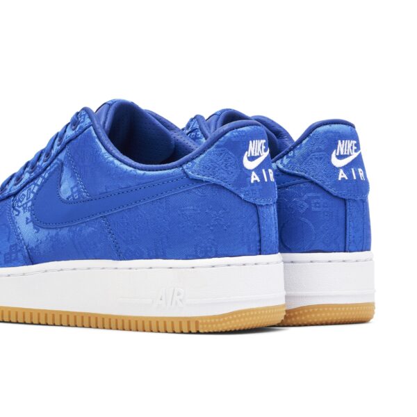Air Force 1 x Clot Blue Silk - Image 4