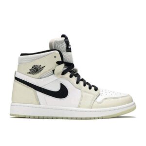 Air Jordan 1 High Zoom Comfort 'Light Bone' Everlasting Sneaker