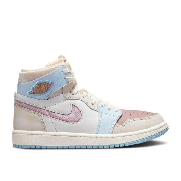 Air Jordan 1 High Zoom Comfort 'Pink Oxford Plum Fog' Everlasting Sneaker
