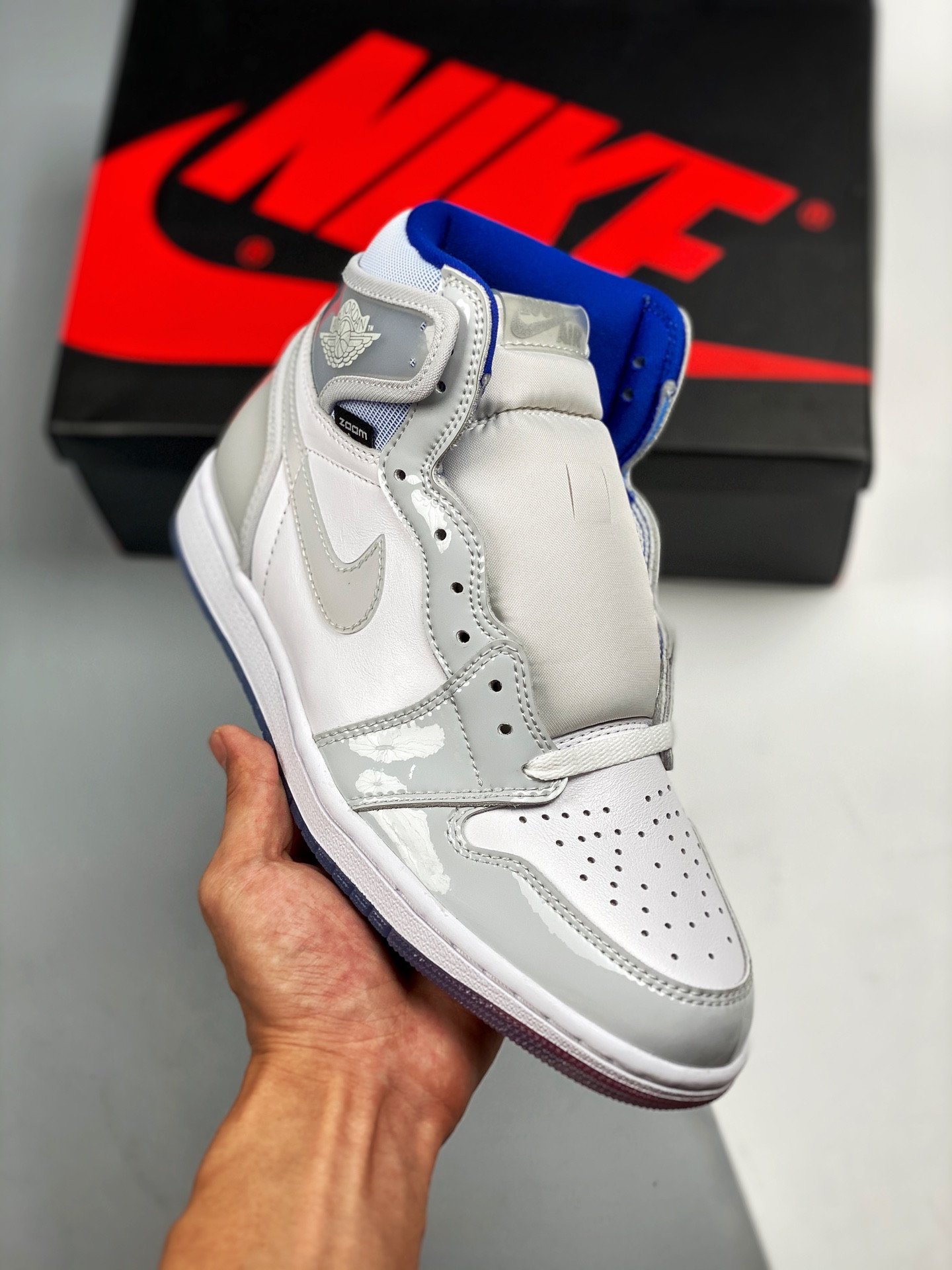 Air Jordan 1 High Zoom R2T Racer Blue CK6637-104