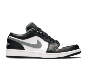 Air Jordan 1 Low 'Black Medium Grey' Everlasting Sneaker