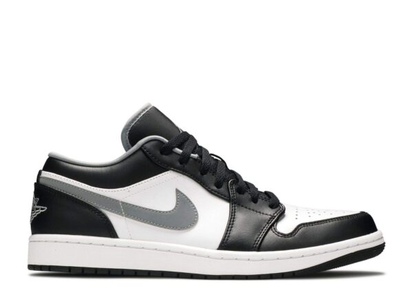 Air Jordan 1 Low 'Black Medium Grey' Everlasting Sneaker