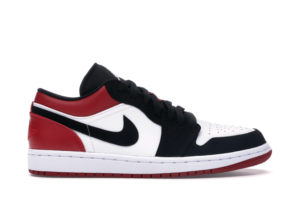 Air Jordan 1 Low Black Toe Shoes