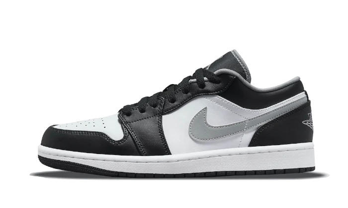 AIR JORDAN 1 LOW BLACK WHITE PARTICLE GRAY