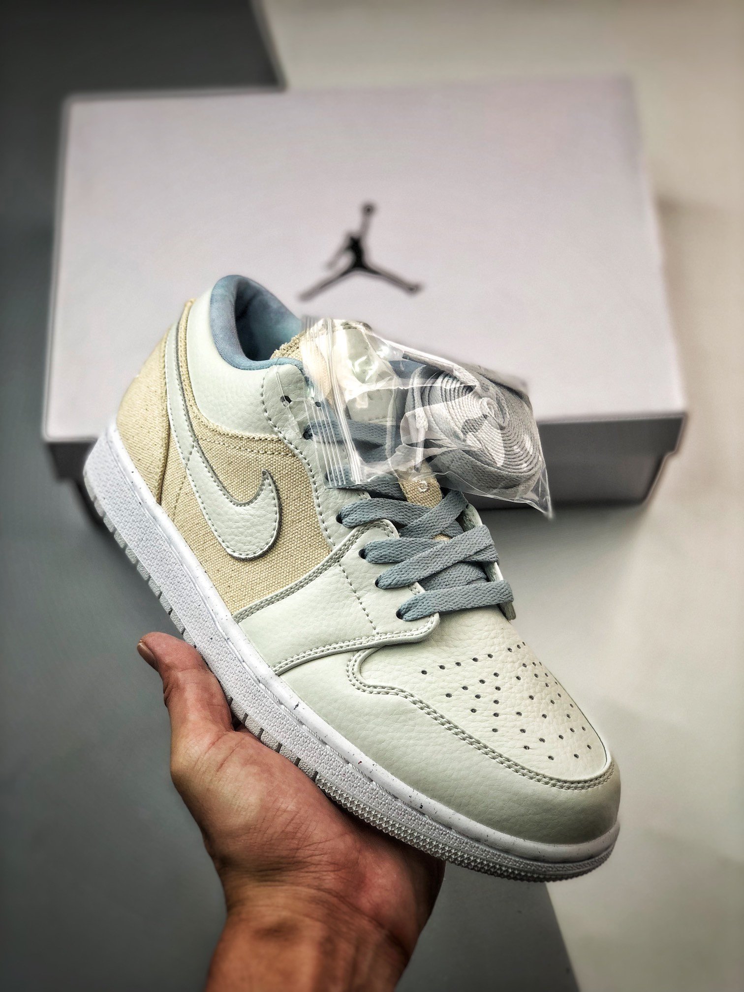 Air Jordan 1 Low Canvas DQ4151-500