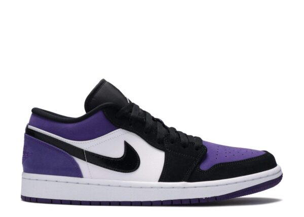 Air Jordan 1 Low 'Court Purple' Revered Footwear