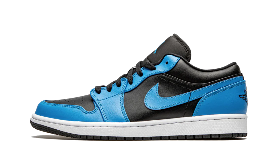 AIR JORDAN 1 LOW LASER BLUE BLACK