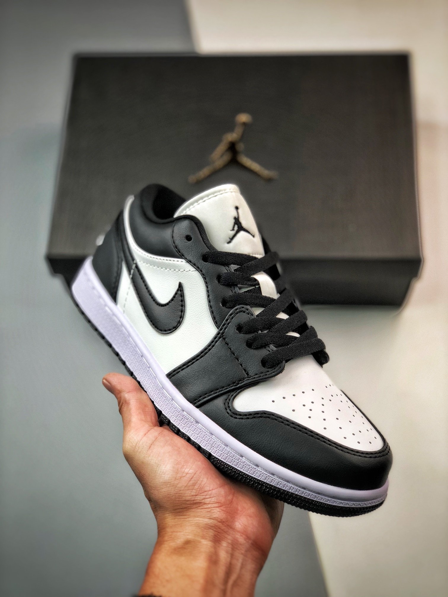 Air Jordan 1 Low Panda White/Black-White DC0774-101