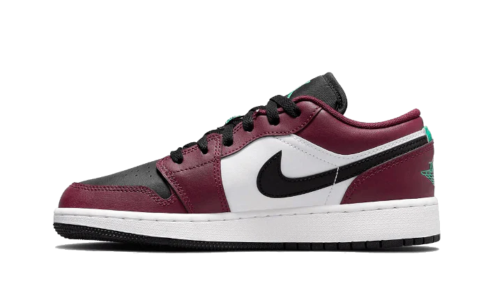 AIR JORDAN 1 LOW SE DARK BEETROOT BLACK ROMA GREEN
