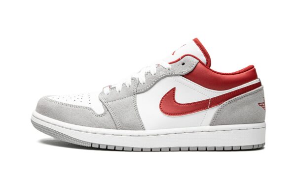 AIR JORDAN 1 LOW SE “White / Grey / Red” - Image 2
