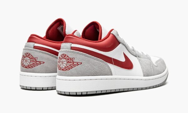AIR JORDAN 1 LOW SE “White / Grey / Red” - Image 8