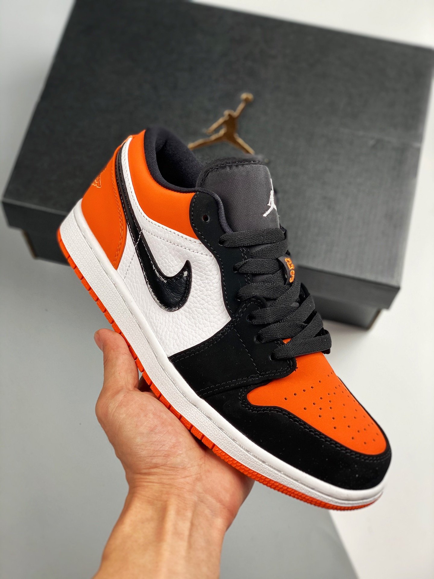 Air Jordan 1 Low Shattered Backboard Starfish/Black-Sail