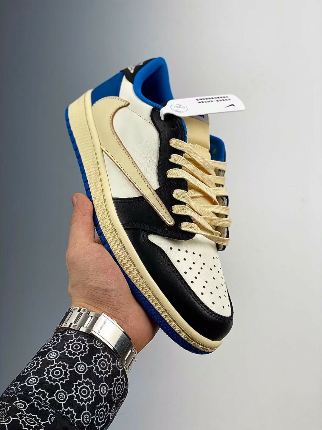 Air Jordan 1 Low Travis Scott x Fragment Men size 7 - 12 US