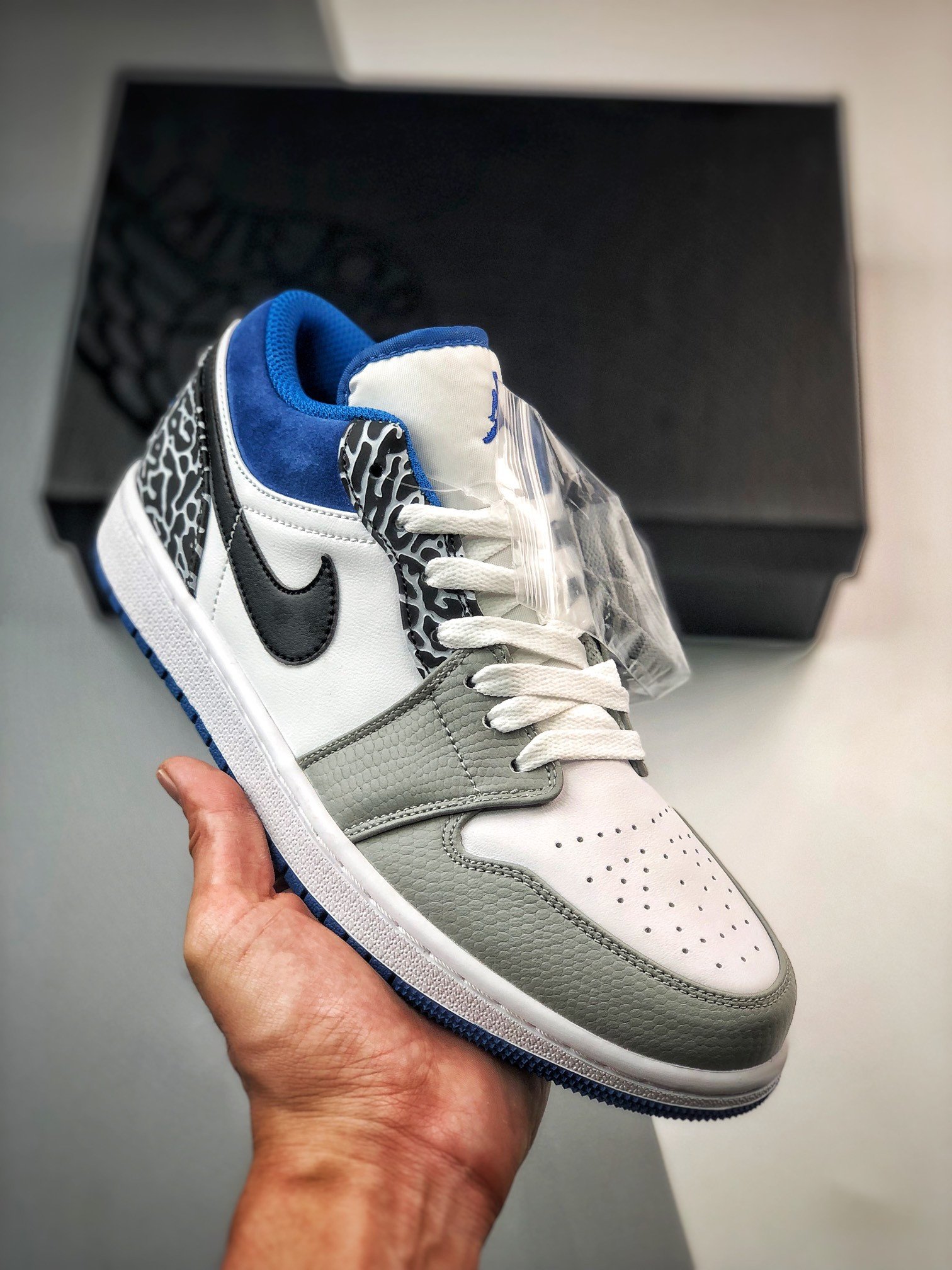 Air Jordan 1 Low True Blue DM1199-140