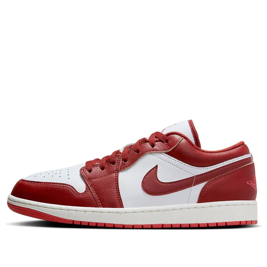 Air Jordan 1 Low 'White Dune Red' FJ3459-160