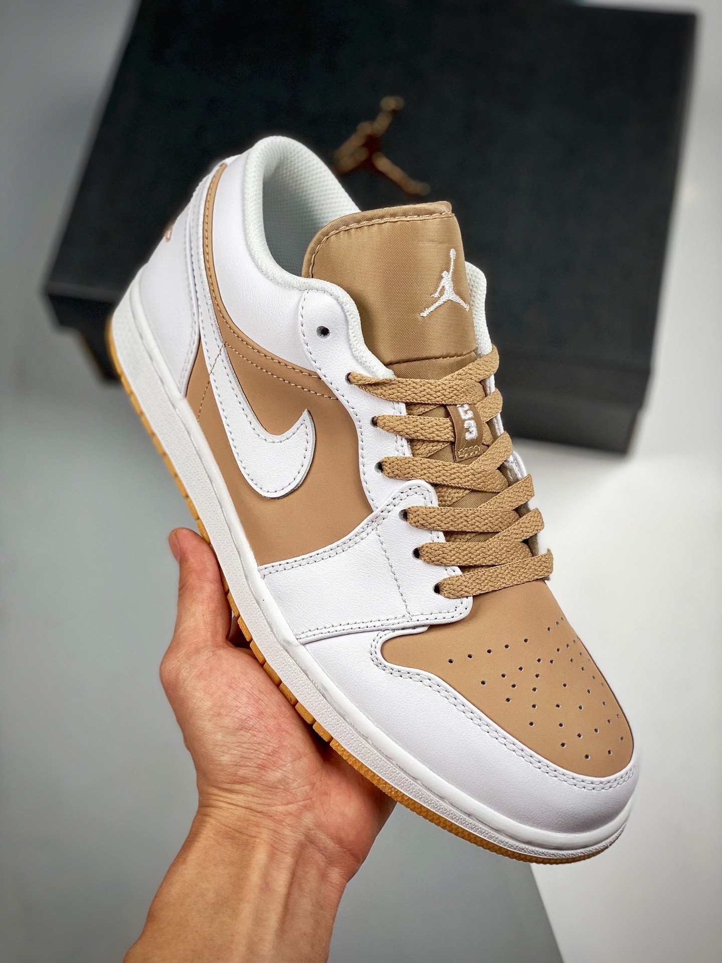 Air Jordan 1 Low White Tan Gum DN6999-100