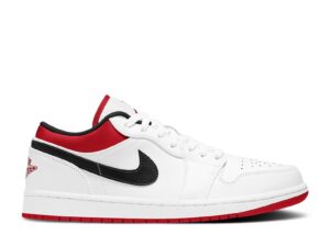 Air Jordan 1 Low 'White University Red' Revered Footwear