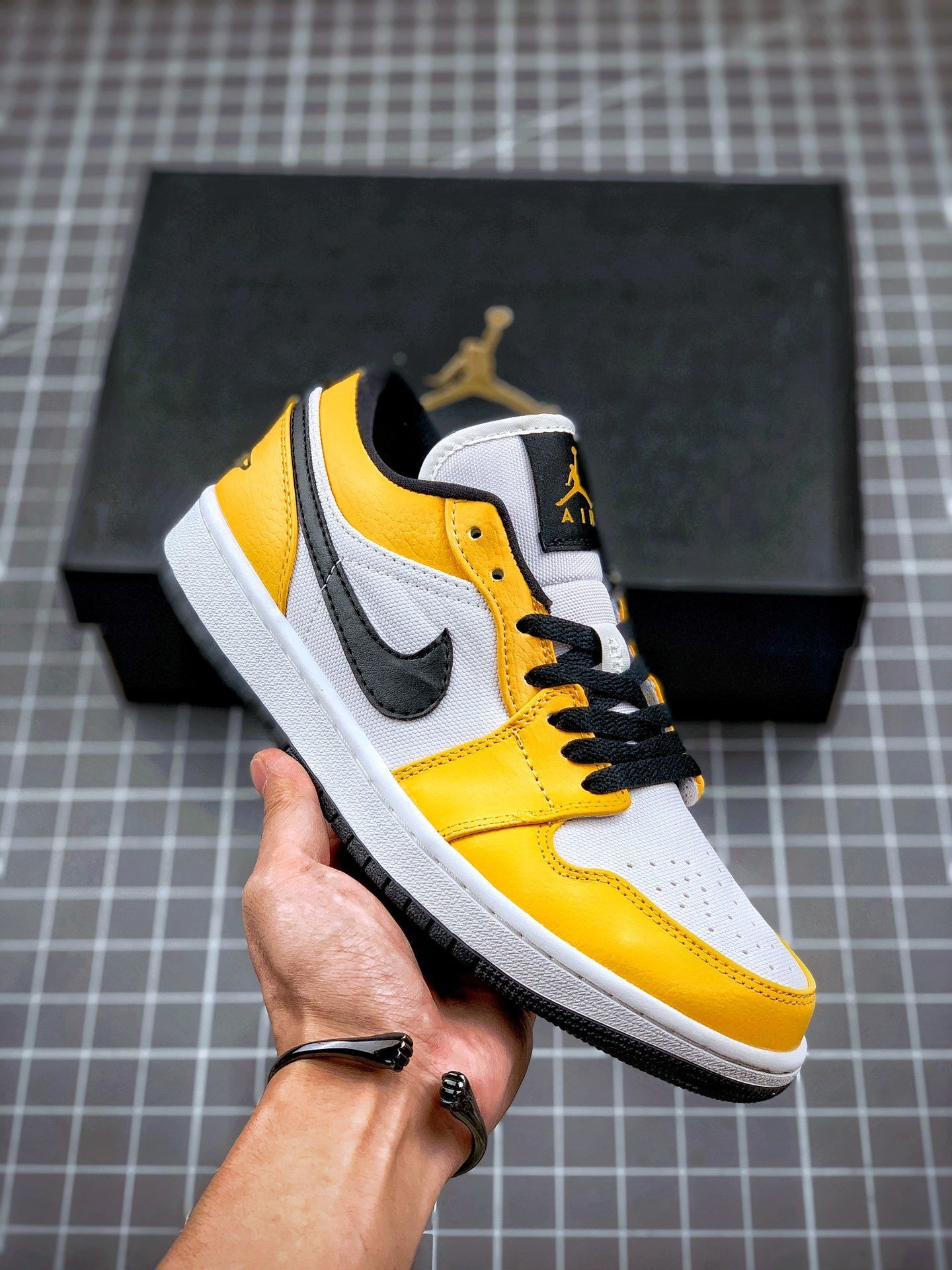Air Jordan 1 Low White/Laser Orange-Black CZ4776-107