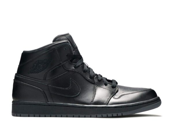 Air Jordan 1 Mid 'Black' Everlasting Sneaker