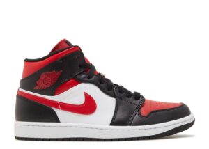 Air Jordan 1 Mid 'Bred Toe' Revered Footwear