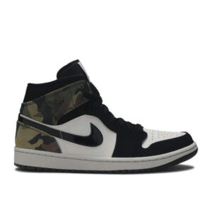Air Jordan 1 Mid 'Camo' Everlasting Sneaker