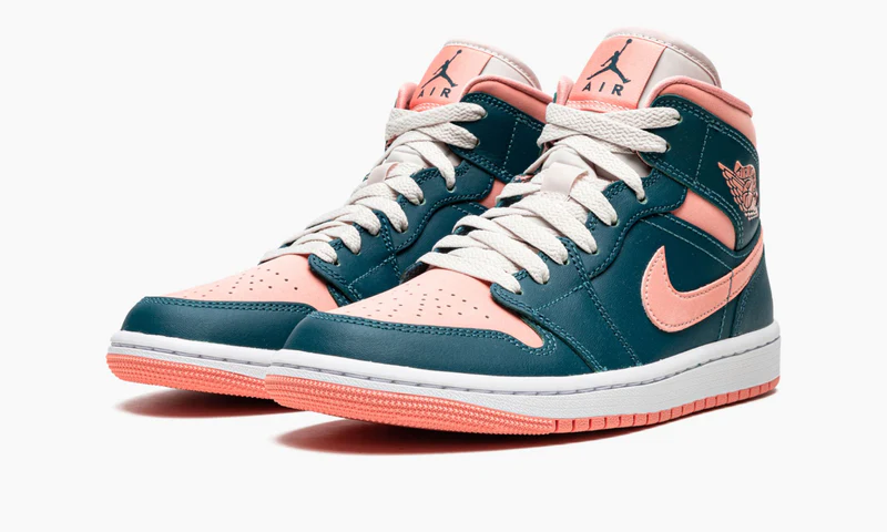 Air Jordan 1 Mid Dark Teal Green BQ6472-308