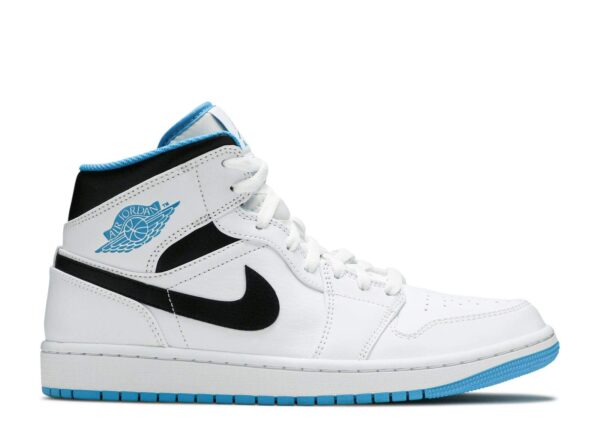 Air Jordan 1 Mid 'Laser Blue' Everlasting Sneaker